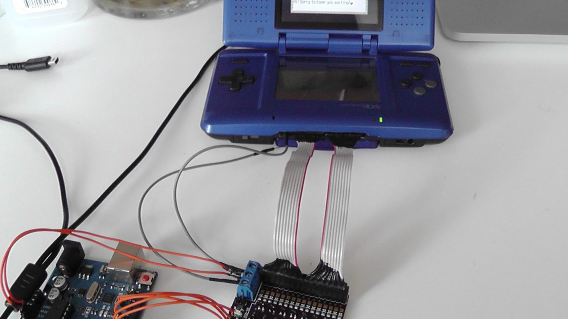 A mod to make a Nintendo DS play on its own